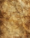 Vintage textured paper background with cracks and creases