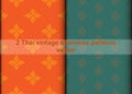 Vintage Thai seamless patterns vector abstract background Royalty Free Stock Photo