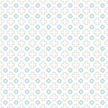 Vintage tiling seamless pattern with crosses. Abstract retro ornament made of simple shapes