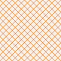 Vintage tiling seamless pattern with thin criss-cross diagonal lines. Abstract stroke retro ornament