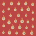 Vintage timer pattern background