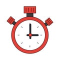 Vintage timer symbol