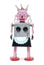 Vintage tin robot toy Royalty Free Stock Photo