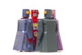 Vintage tin robot toys Royalty Free Stock Photo