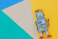 Vintage tin toy robot