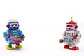 Vintage tin toy robot Royalty Free Stock Photo