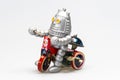 Vintage tin toy robot Royalty Free Stock Photo