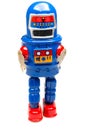 Vintage tin toy robot Royalty Free Stock Photo