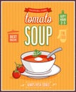 Vintage Tomato Soup Poster.