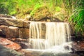 Beautiful Suoi Tranh waterfall in Phu Quoc, Vietnam Royalty Free Stock Photo