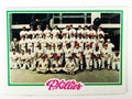 Vintage 1978 Topps Baseball Card Phillies Team Set Card