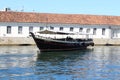 A vintage tourist boat close to Museu do AmanhÃ£ building, Arts museum of Rio de Janeiro, PraÃ§a MauÃ¡, Centro, Brazil