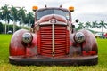 Vintage Tow Truck Automobile Royalty Free Stock Photo