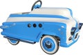 Vintage Toy Pedal Car, Isolated