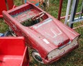 Vintage Toy Peddle Car