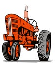 Vintage tractor Royalty Free Stock Photo