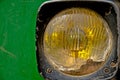 Vintage tractor front light