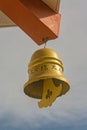 Vintage traditional japanese Bless Temple Wind Bell Nipponzan Myohoji