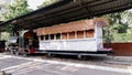 Vintage train at National Railway Museum Delhi. Old train of India