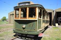 Vintage tram carriage