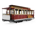 Vintage Tram Isolated Royalty Free Stock Photo