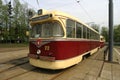 Vintage tram Royalty Free Stock Photo