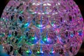 Vintage Transparent Multicolored Disco Party Ball