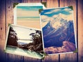 Vintage Travel Photos Royalty Free Stock Photo