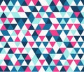 Vintage triangular seamless background