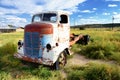 Vintage truck abandoned Royalty Free Stock Photo