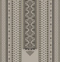 Ethnic Mughal luxury style Motif Patterns border