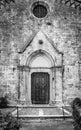 Vintage tuscan church Royalty Free Stock Photo