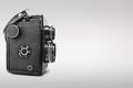 Vintage twin reflex camera Royalty Free Stock Photo