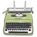 Vintage typewriter Royalty Free Stock Photo