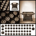 Vintage Typewriter Image Collection