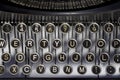 Vintage Typewriter Keyboard