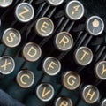 Vintage Typewriter keys