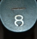 Vintage Typewriter Keys, Number 8