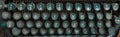 Vintage Typewriter Keys Royalty Free Stock Photo