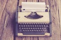 Vintage typewriter Royalty Free Stock Photo