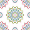 Vintage universal different seamless eastern patterns (tiling). Royalty Free Stock Photo