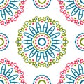 Vintage universal different seamless eastern patterns (tiling).