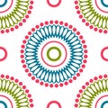Vintage universal different seamless eastern patterns (tiling). Royalty Free Stock Photo