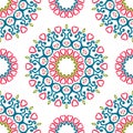 Vintage universal different seamless eastern patterns (tiling).