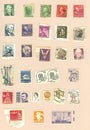 Vintage US Postage Stamps