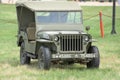 Vintage USA army Jeep from World War