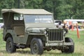 Vintage USA army Jeep from World War