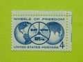 Vintage USA postage stamp