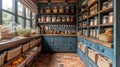 Vintage Utility Pantry Style