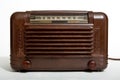 Vintage vacuum tube radio